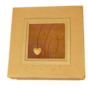 Gold Glitter Star-Shaped Candle in a "I Have You In My Heart"  Decorative Box
